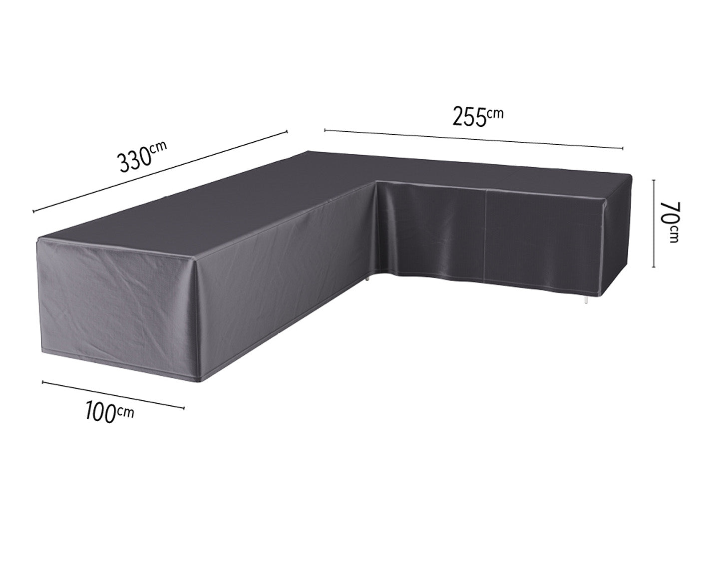Platinum AEROCOVER Lounge Abdeckhaube Höhe 70 cm