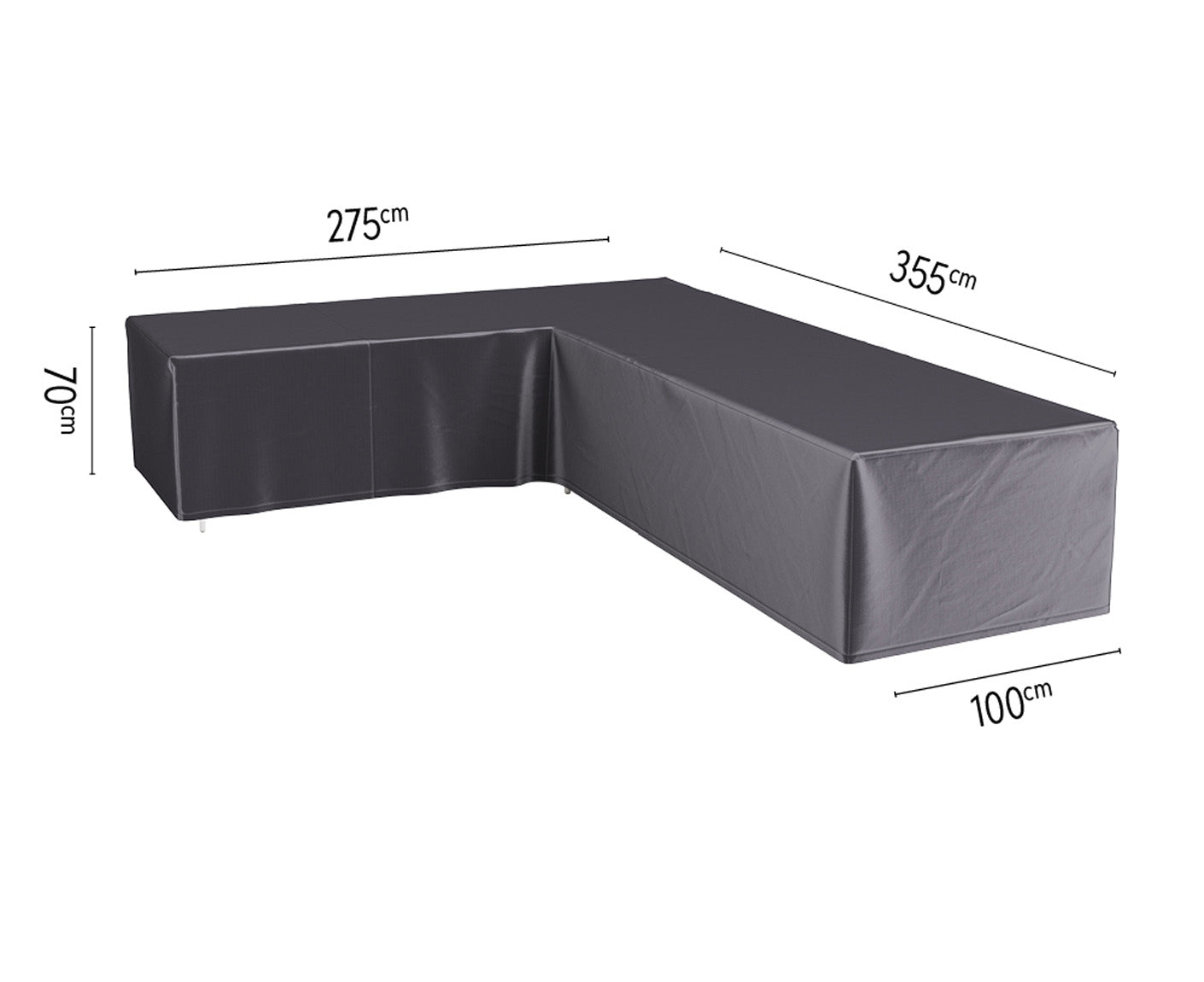 Platinum AEROCOVER Lounge Abdeckhaube Höhe 70 cm