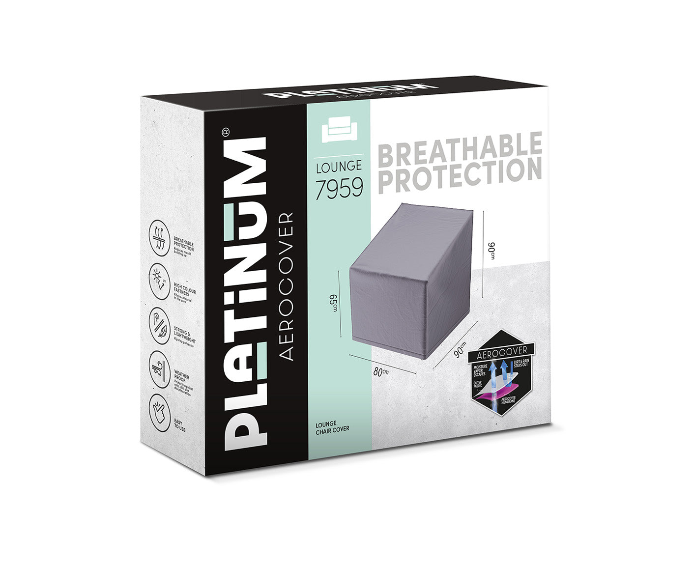 Platinum AEROCOVER Loungesessel Abdeckhaube