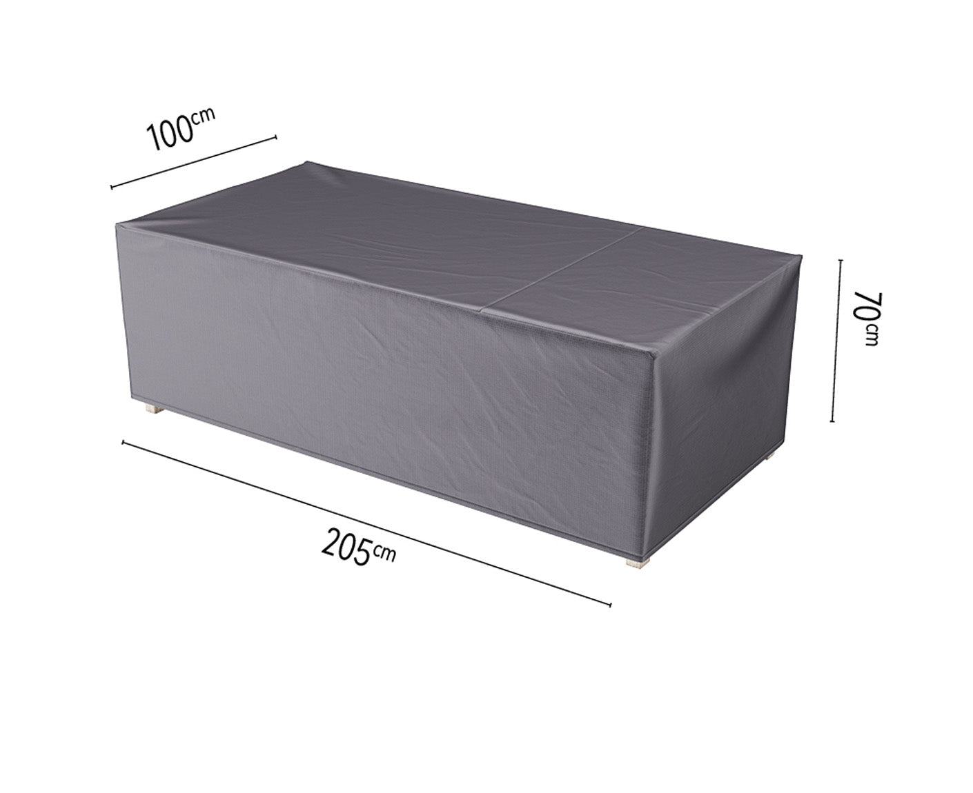 Platinum AEROCOVER Sitzbank Abdeckhaube Höhe 70 cm