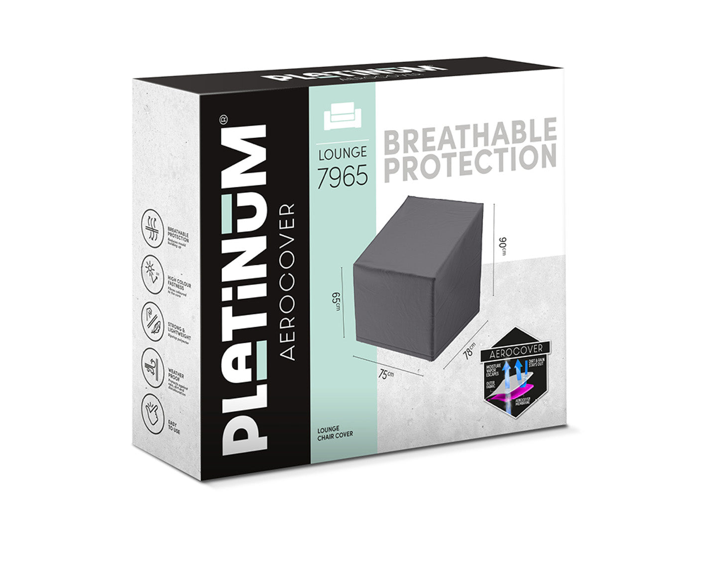 Platinum AEROCOVER Loungesessel Abdeckhaube