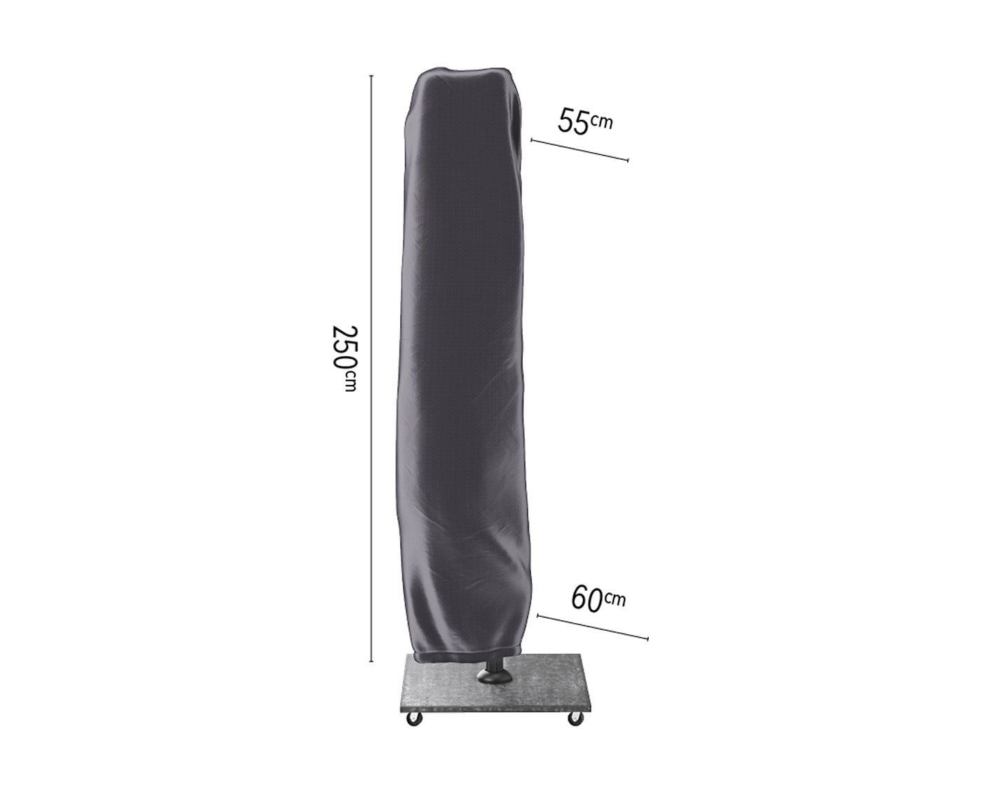 Platinum AEROCOVER Ampelsonnenschirm Abdeckhaube