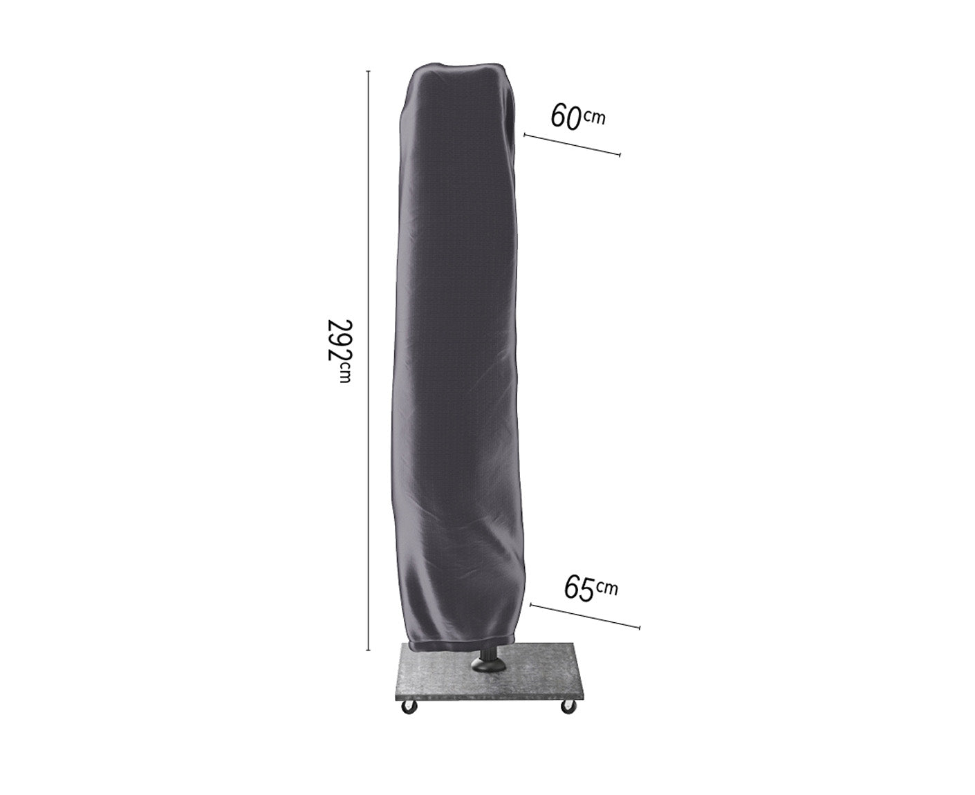 Platinum AEROCOVER Ampelsonnenschirm Abdeckhaube