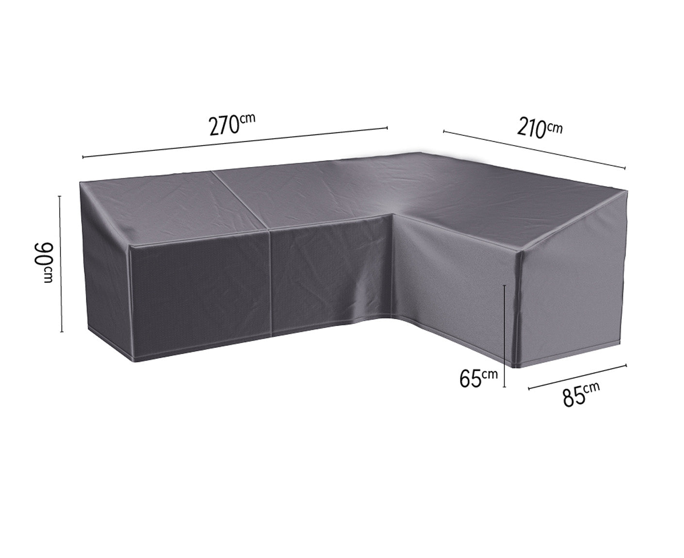 Platinum AEROCOVER Lounge Abdeckhaube Höhe 70 cm