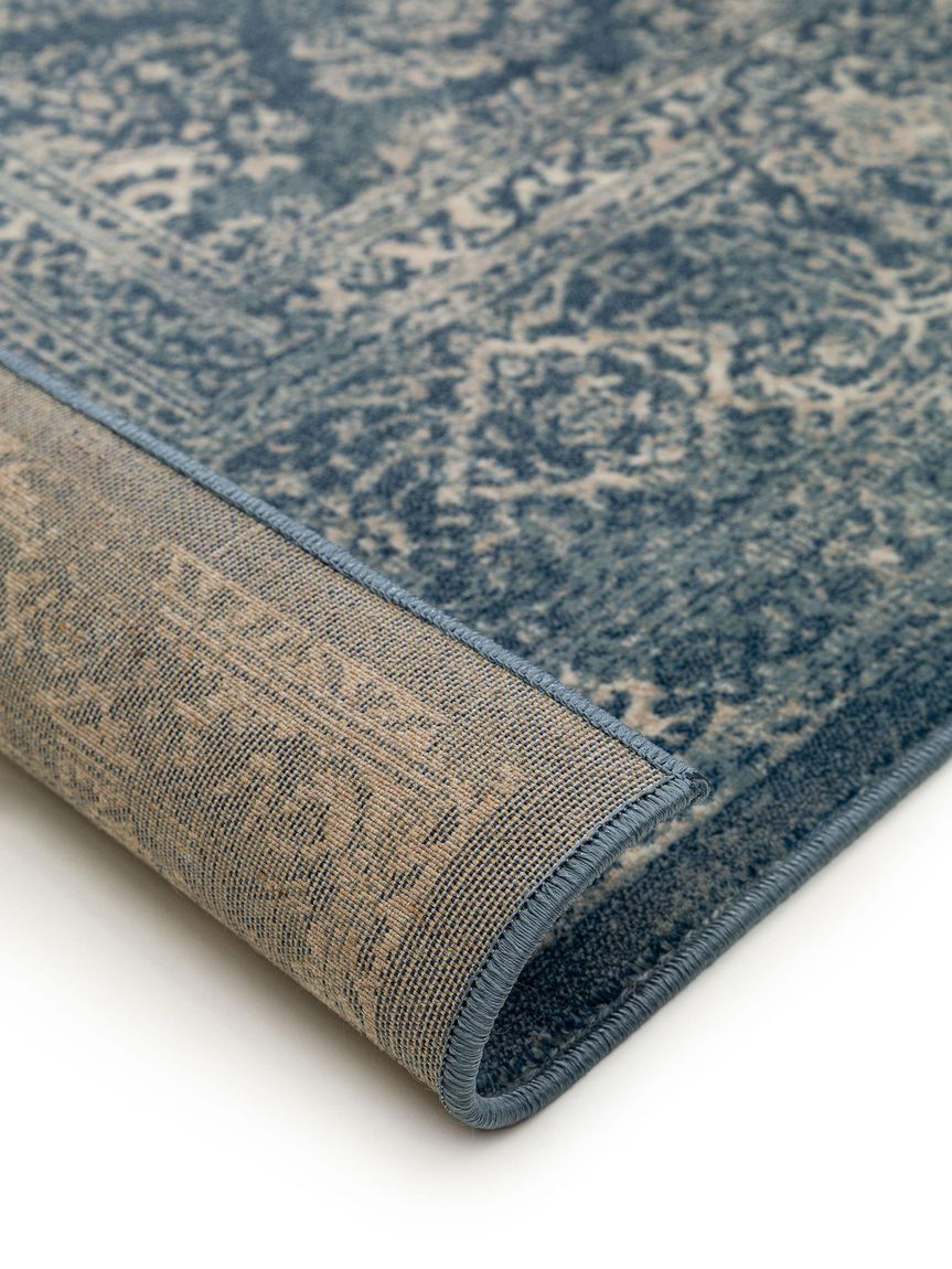 Teppich Vintage Velvet Blau