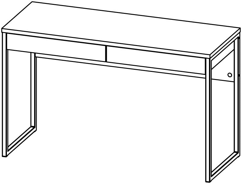 Tvilum Function Schreibtisch Computertisch Bürotisch Büro Tisch Weiß