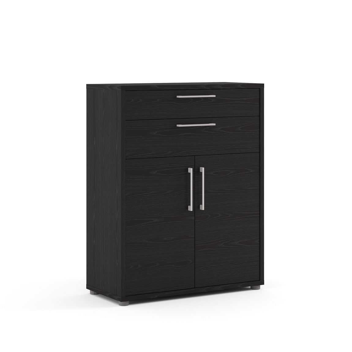 Prima Aktenschrank 3 OH Esche Schwarz