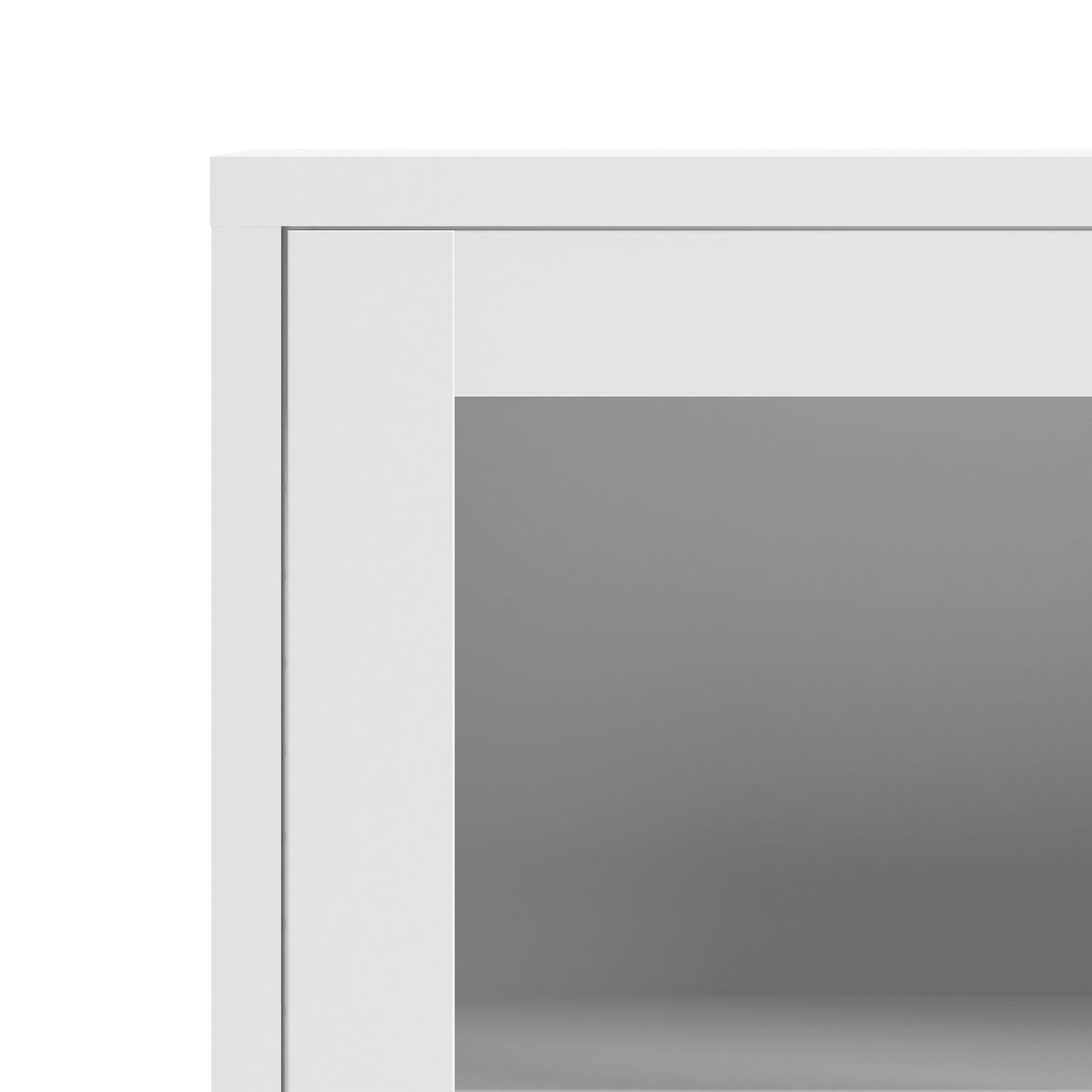 Prima Aktenschrank mit Glastüren 3 OH Weiß