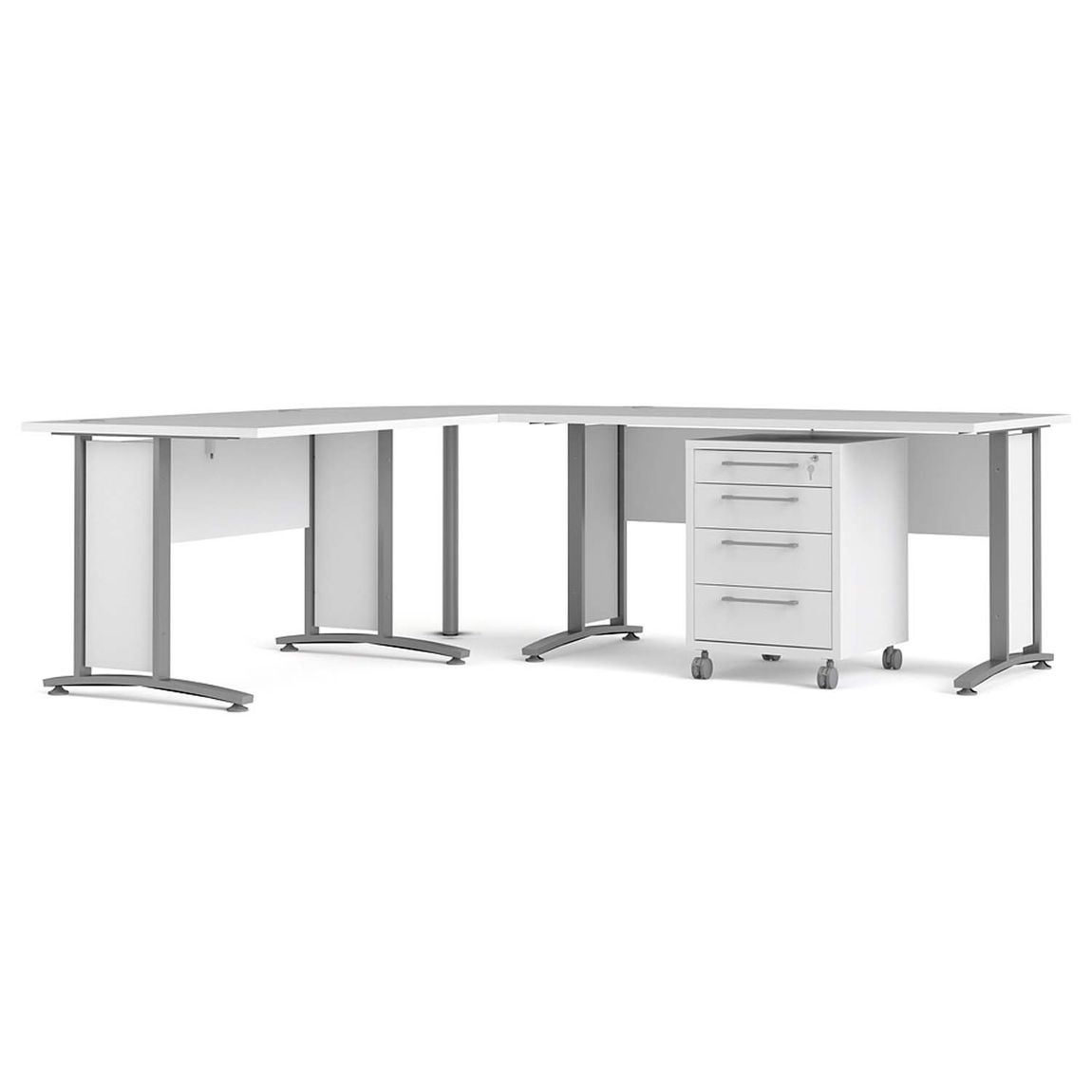 Prima Komplettbüro Sofia Weiß