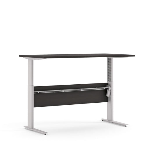 207 Prima Schreibtisch elektrisch höhenverstellbar 150 x 80 cm Schwarz, Motortisch