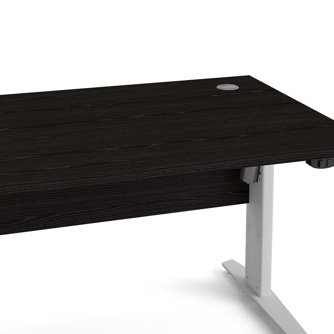 22273 Prima Schreibtisch elektrisch höhenverstellbar 150 x 80 cm Schwarz, Motortisch