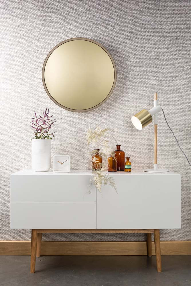 Bandit Spiegel rund Ø 60cm Gold