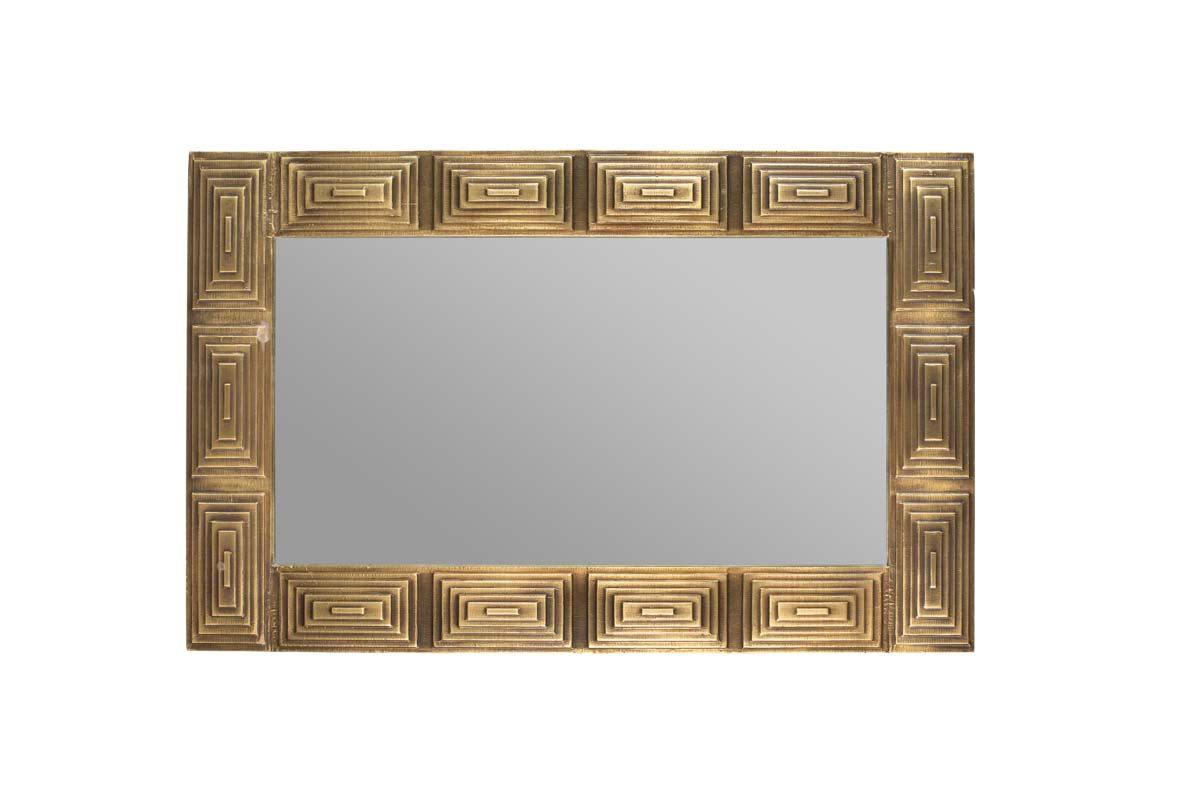 Voland Wandspiegel 110x70cm Gold - Voelpe