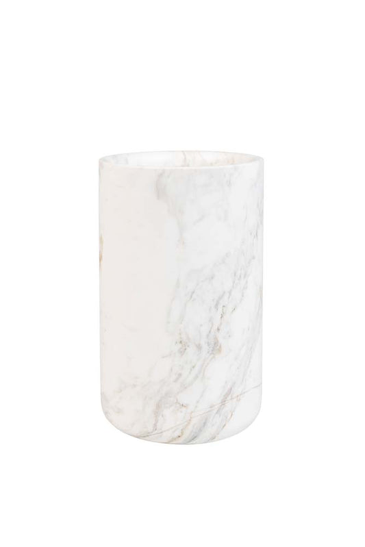 Fajen Vase Marmor Weiß