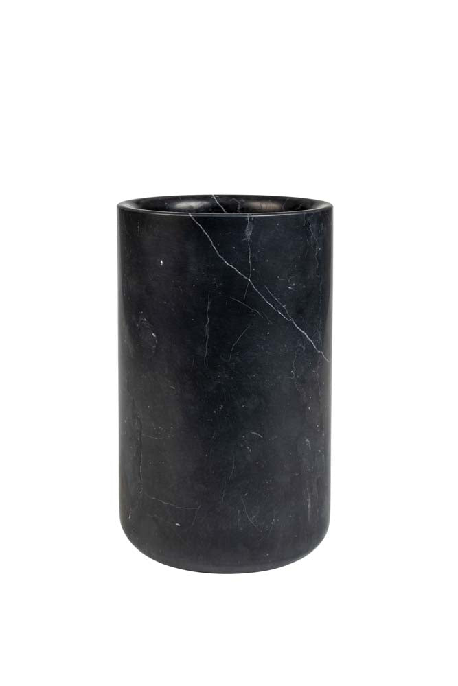 Fajen Vase Marmor Schwarz - Voelpe