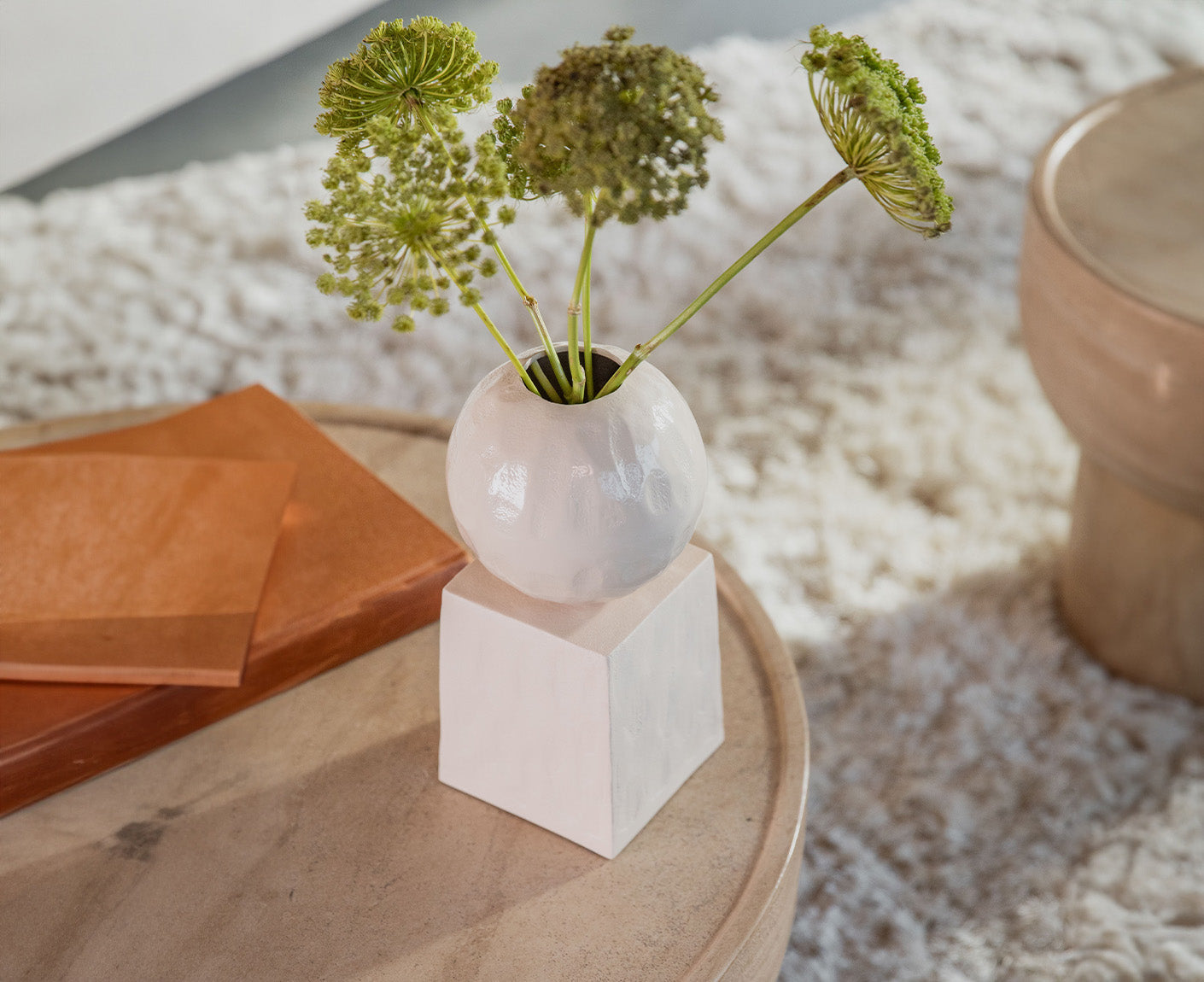 Crocus Vase Beige 4er Set