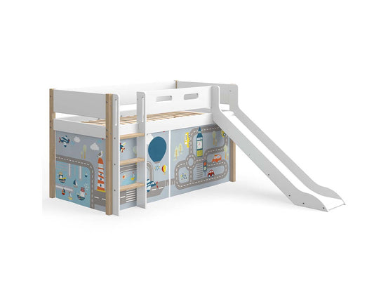[Paket] Spielvorhang Transportation, 3 Teile für 190-200x90 cm Bett
