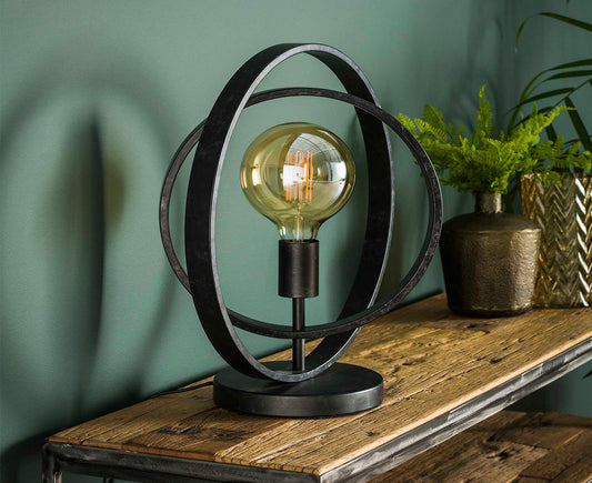 Tischlampe 1L Turn Around Charcoal