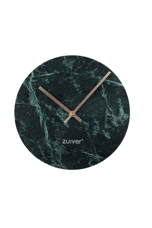 Marble Time 3-er Set Uhren Ø25 cm Grün - Voelpe