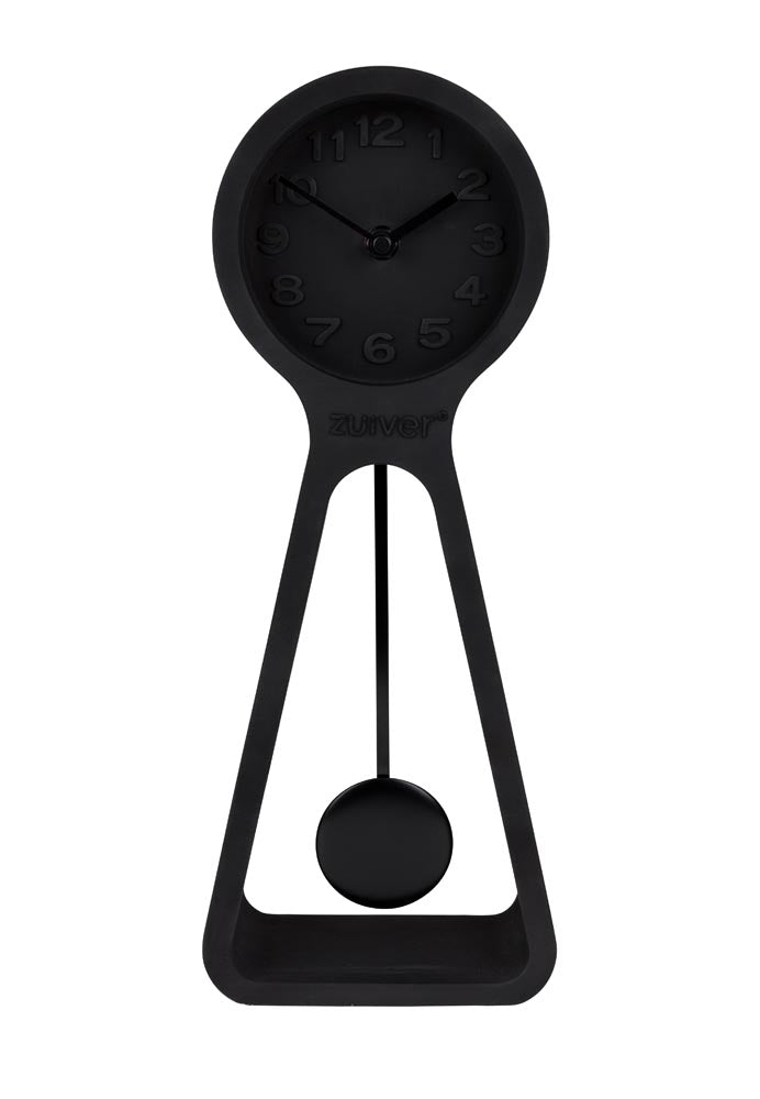 Pendulum Time 4-er Set Uhren Schwarz