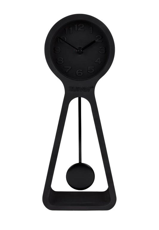 Pendulum Time 4-er Set Uhren Schwarz