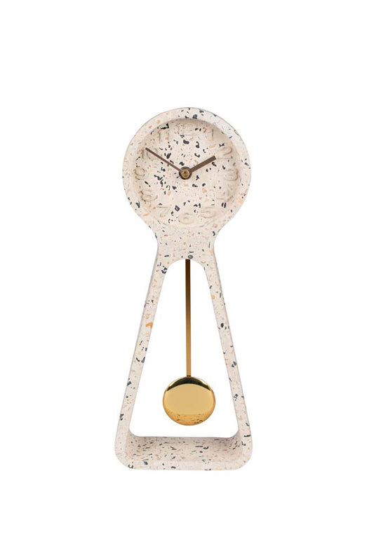 Pendulum Time 4-er Set Uhren Weiß