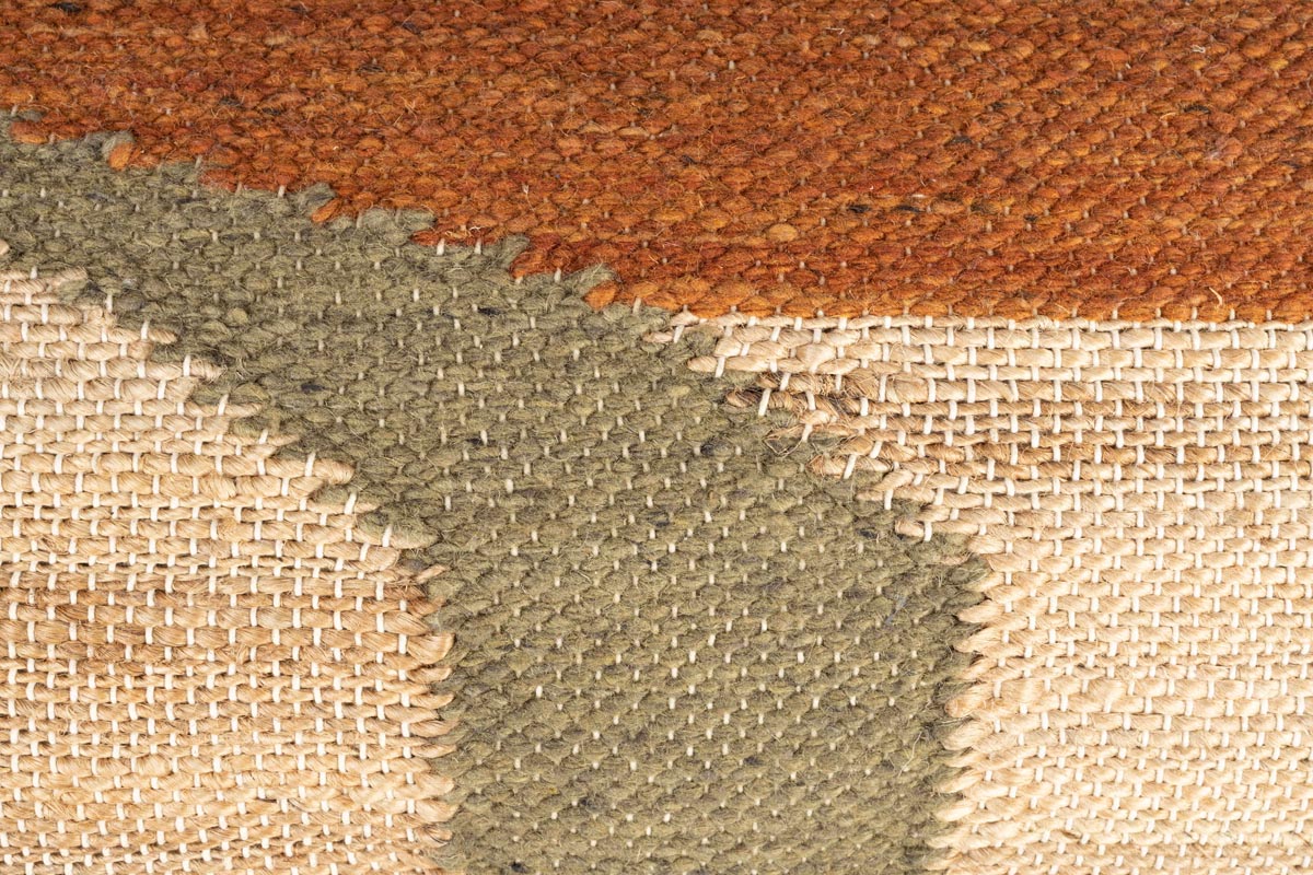 Pavilion 6-er Set Kissen 60 x 30 cm Grün / Braun