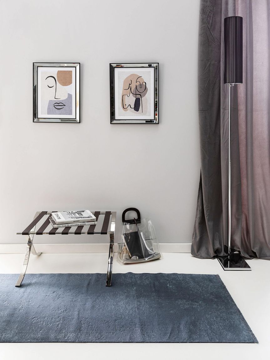 Läufer Luxor 80x300 cm Blau