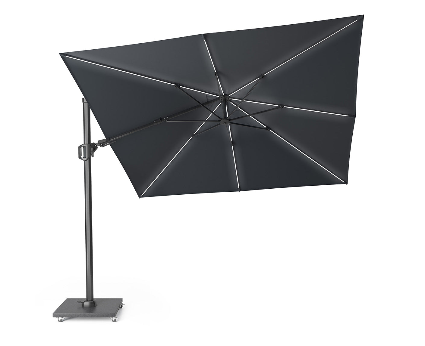 Platinum Ampelschirm CHALLENGER T2 GLOW LED-Beleuchtung