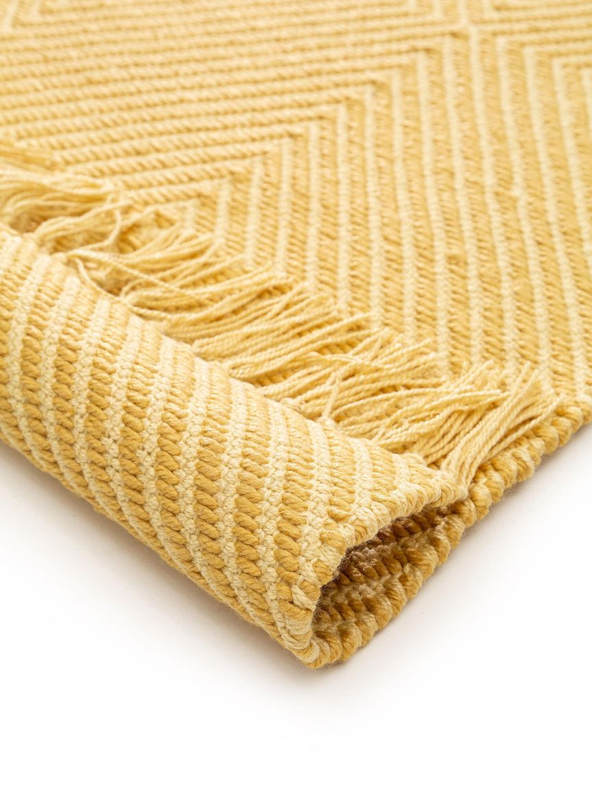 In- & Outdoor Teppich Rae Gelb
