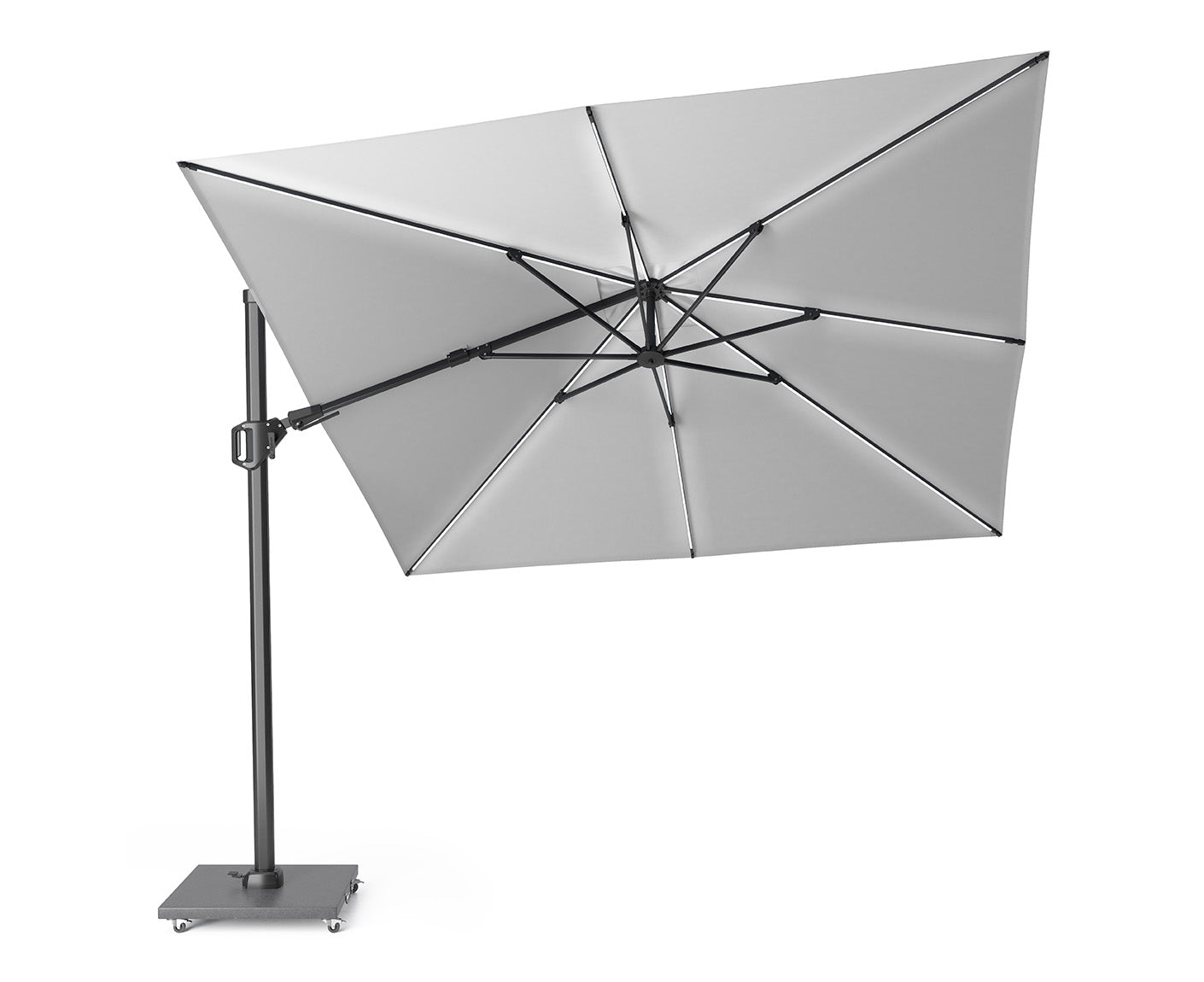 Platinum Ampelschirm CHALLENGER T2 GLOW LED-Beleuchtung