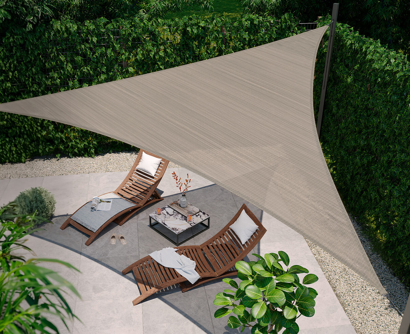 Platinum Sonnensegel COOLFIT Quadrat
