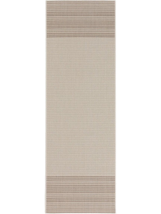 In- & Outdoor Läufer Metro 80x240 cm Creame / Beige