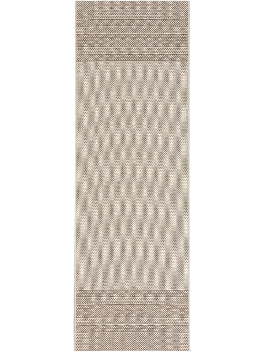 In- & Outdoor Läufer Metro 80x240 cm Creame / Beige