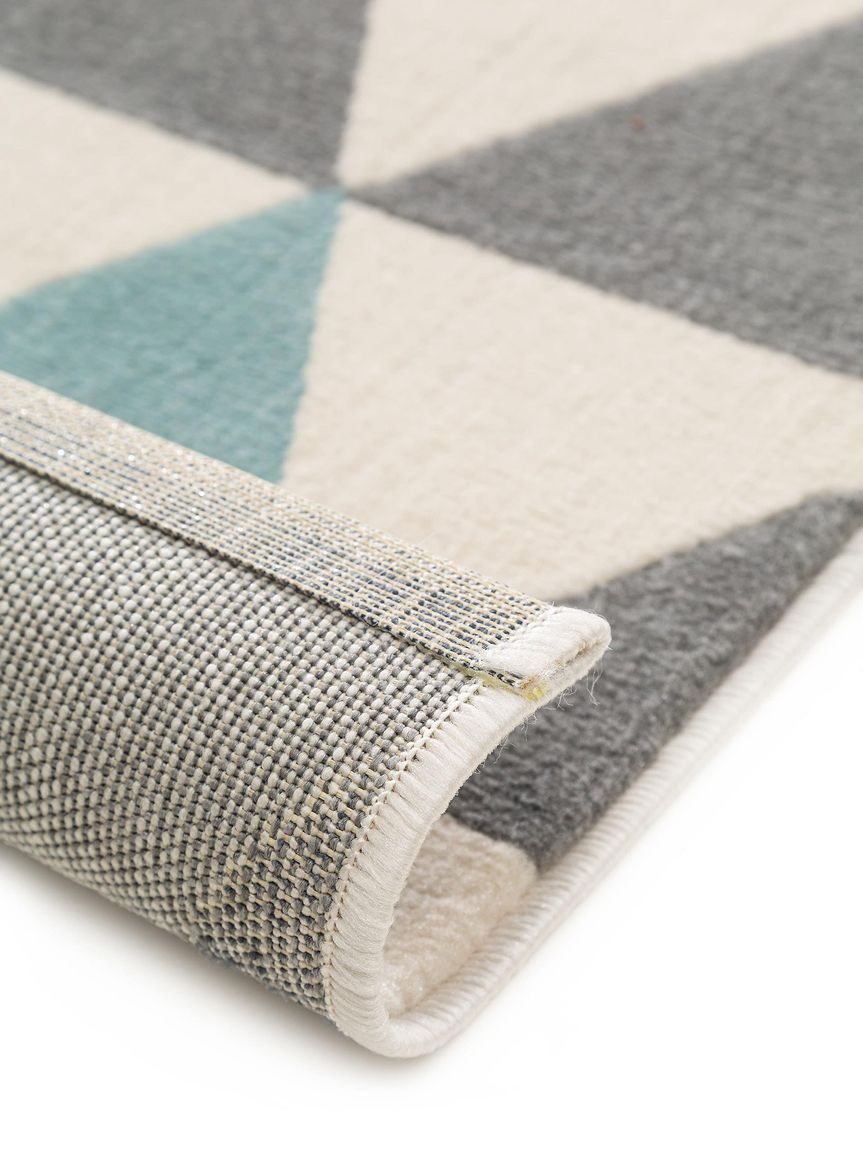 Teppich Dessert Grau / Blau