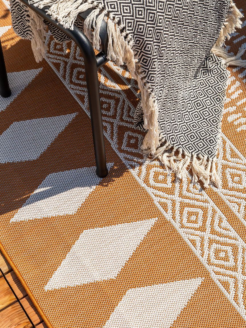 In- & Outdoor Teppich Nillo Kupfer