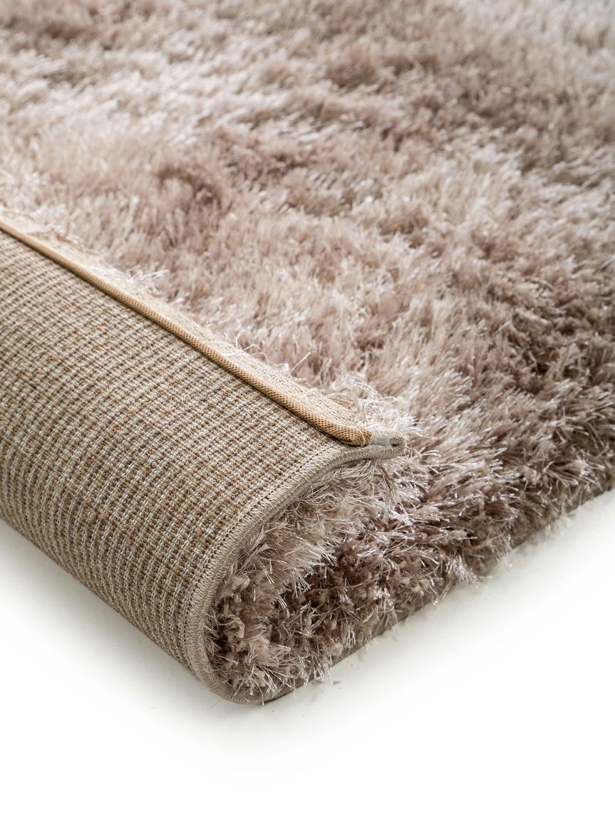 Hochflorteppich Lea Beige