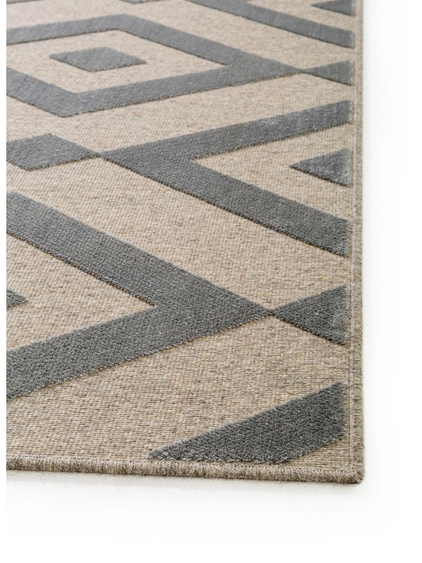 Teppich North Beige / Grau