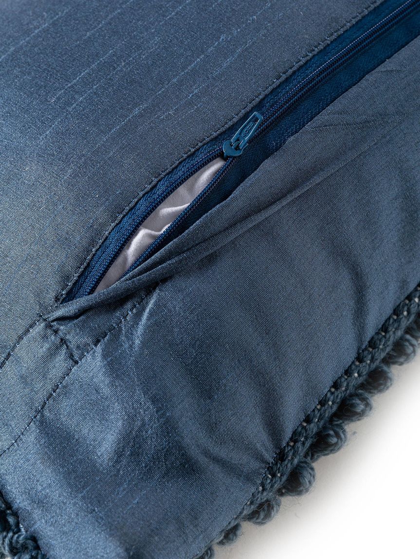 In- & Outdoor Kissenbezug Toni 30x50 cm Blau