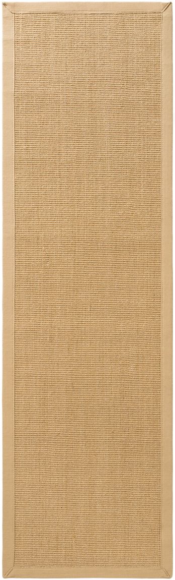 Sisalteppich Läufer Sisal Beige