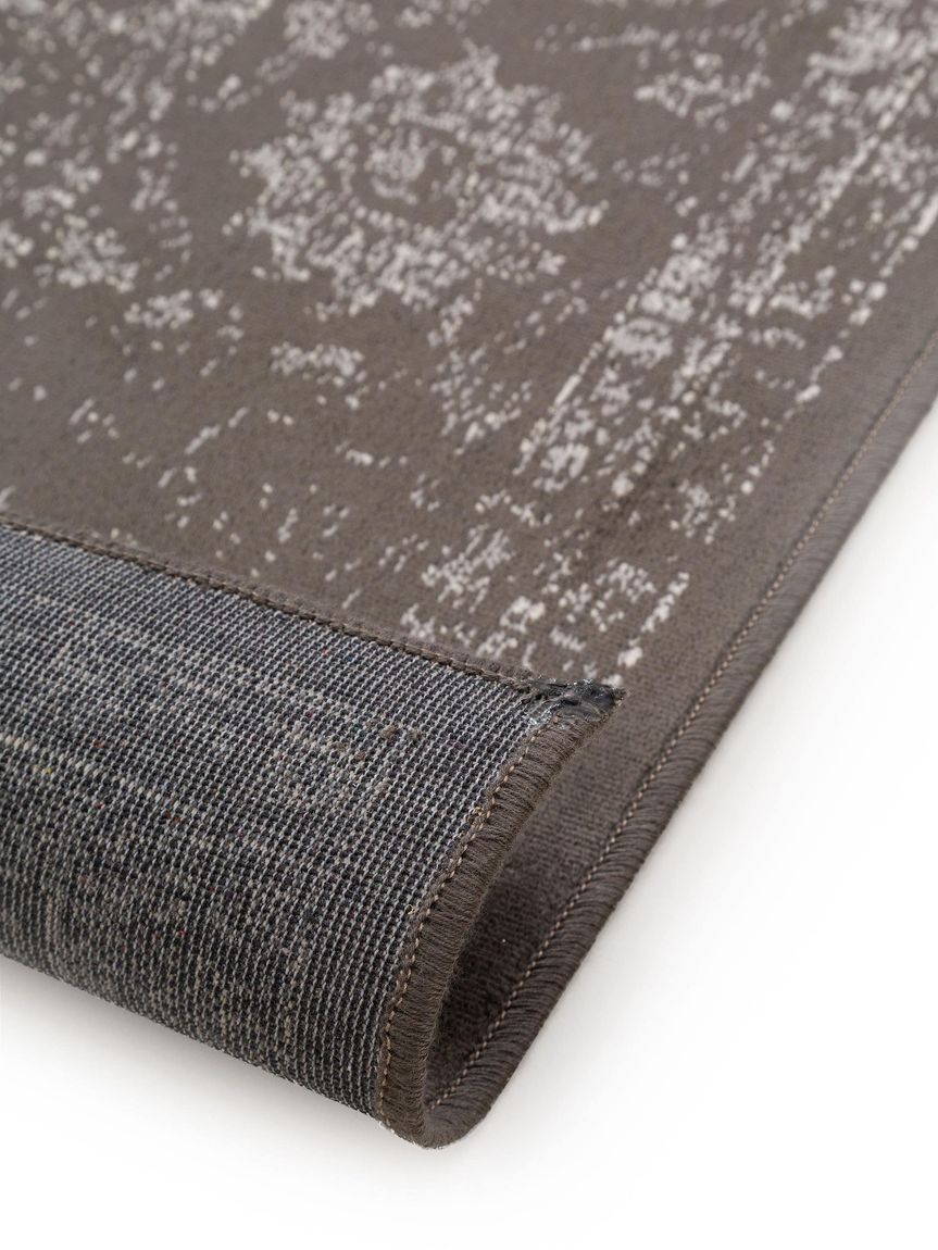 Viskoseteppich Elling Taupe