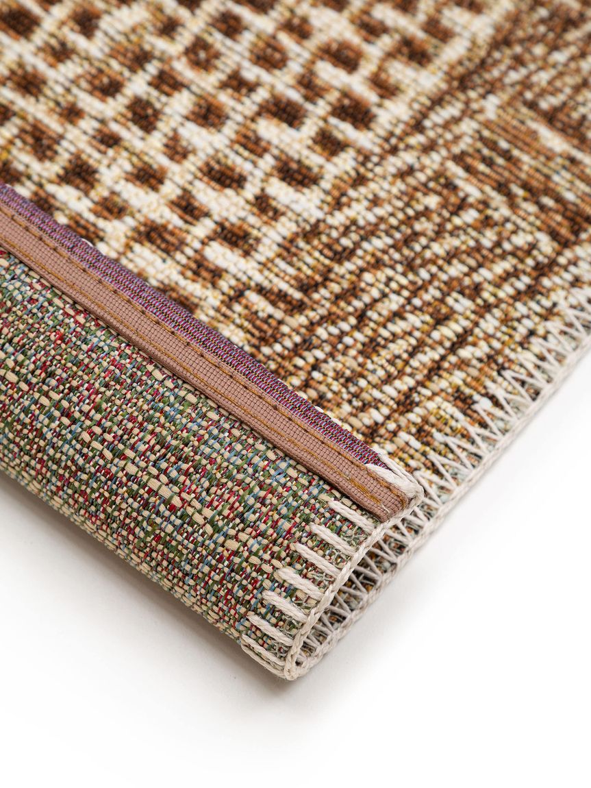 In- & Outdoor Teppich Läufer Kenya 80x250 cm Creame / Beige