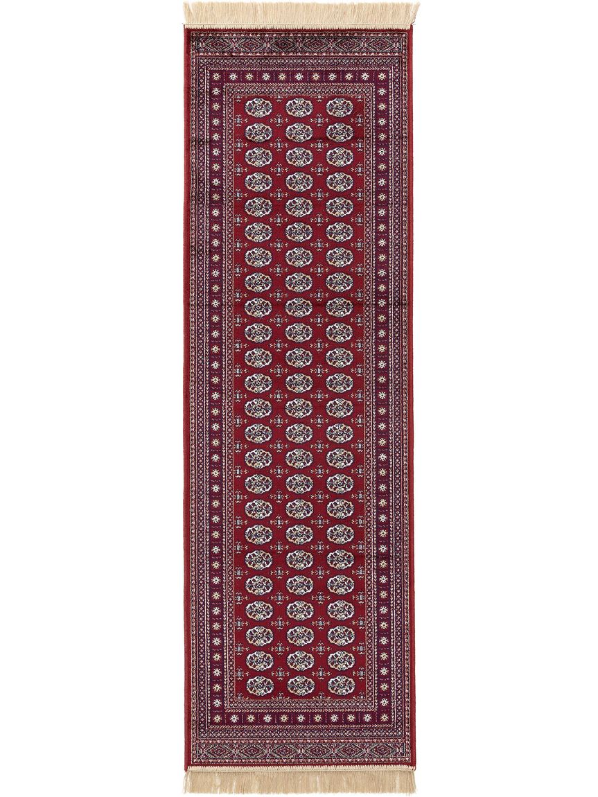Viskoseteppich Läufer Lori 67x210 cm Rot