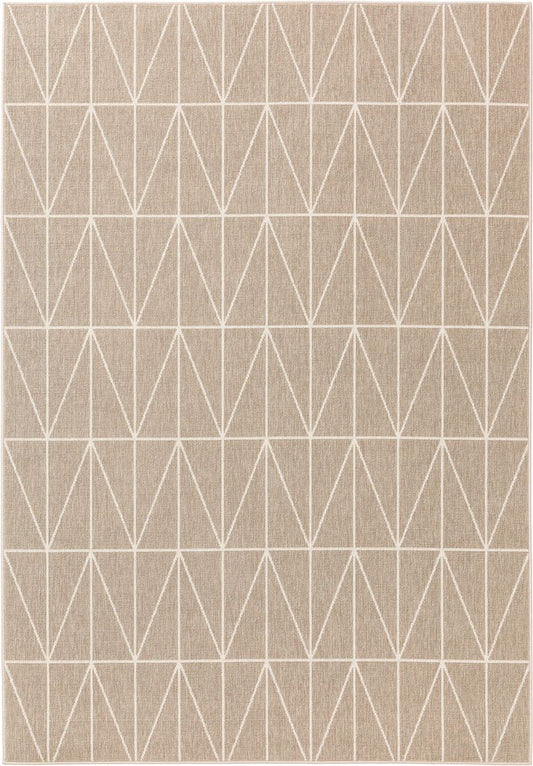 In- & Outdoor Teppich Niel Creame / Beige