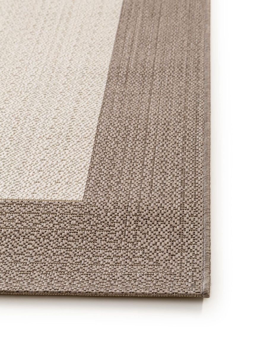 In- & Outdoor Teppich Metro Creame / Taupe