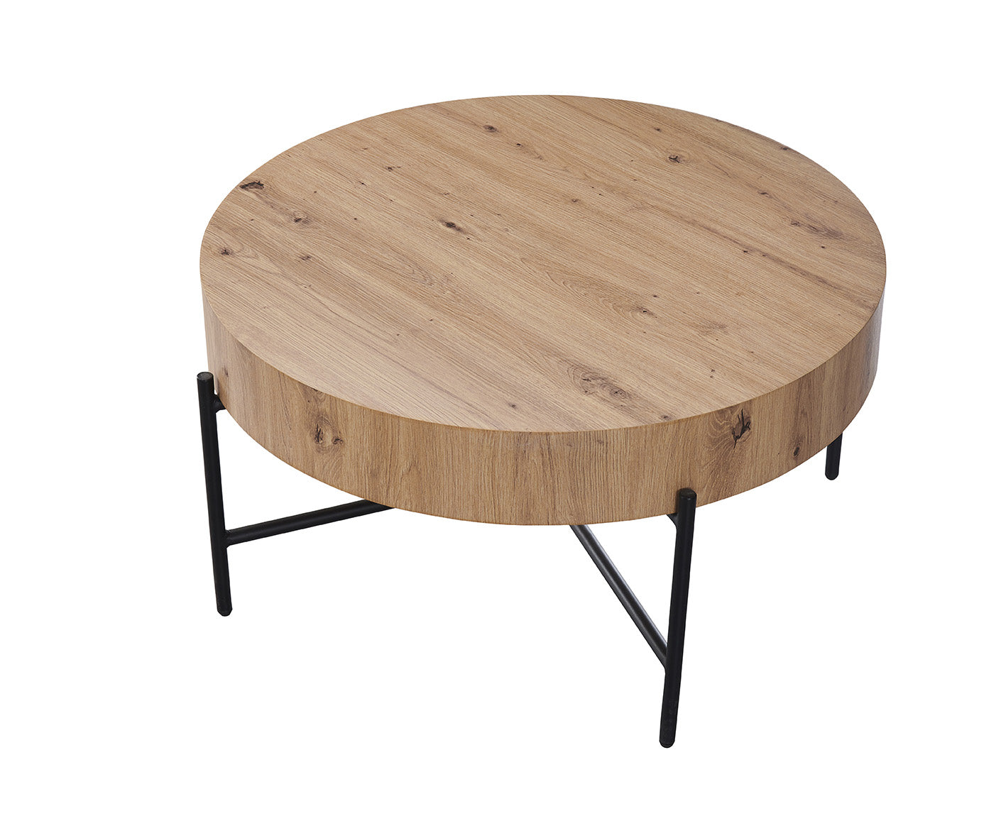 Antonia Couchtisch Ø 80 cm Artisan Eiche