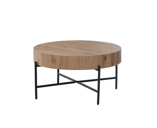 Antonia Couchtisch Ø 80 cm Artisan Eiche
