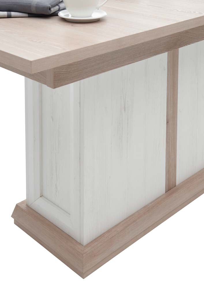 AVENUE Esstisch ausziehbar 160-210 x 90 cm Polar Eiche