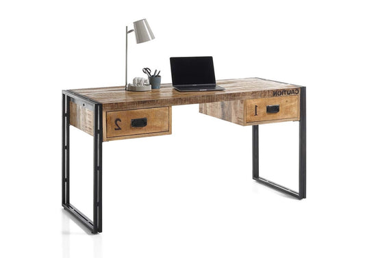 Bidar Schreibtisch 150 x 60 cm  Mango Wood Massiv - Voelpe