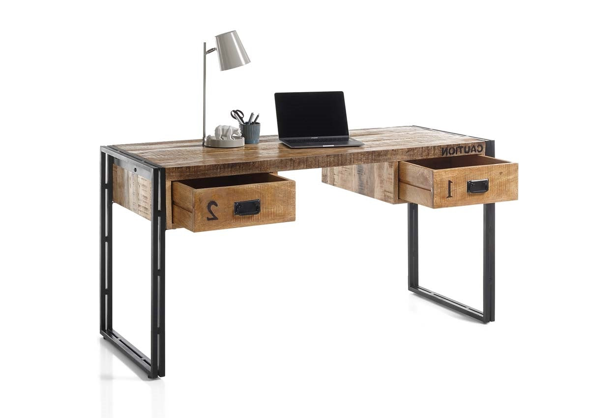 Bidar Schreibtisch 150 x 60 cm  Mango Wood Massiv